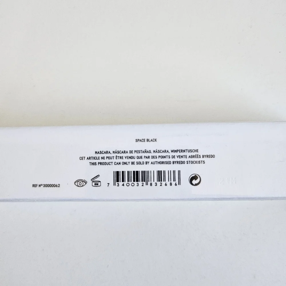 New Byredo Space Black Mascara New Sealed Packaging